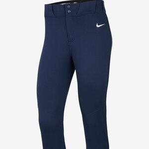 Nike Flex Navy Blue Size LG (12-14) Womens' Softball Pants Retail $42